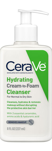 CeraVe Hydrating Cream to Foam Cleanser CeraVe Hydrating Cream to Foam Cleanser